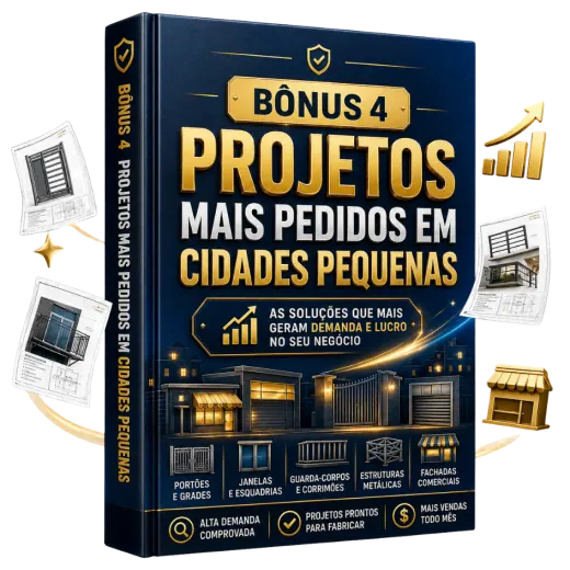 Capa dos projetos mais pedidos em cidades pequenas